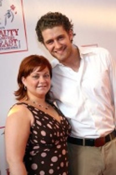 Kathy Brier and Matthew Morrison Photo