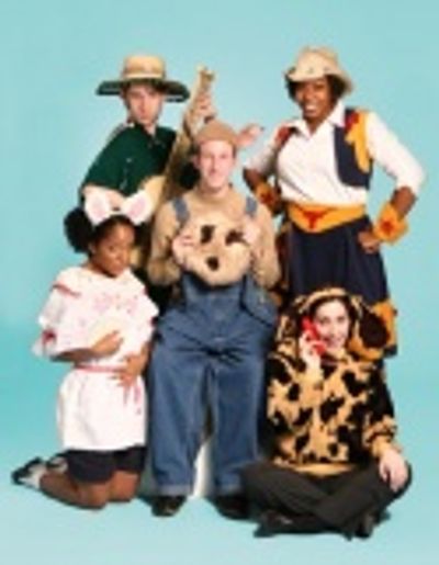 The cast of TheatreworksUSA's free summer theater offering, "IF YOU GIVE A MOUSE
 A  Photo