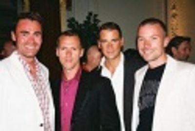 Parker Williams, Brian Pendleton, Joel Wyatt (Trevor Project, Development Director) a Photo
