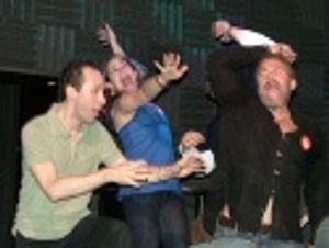 Gibson Frazier, Rebecca Kasper, Marc Kudisch Photo