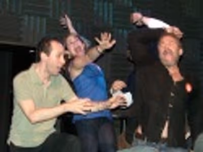 Gibson Frazier, Rebecca Kasper, Marc Kudisch Photo