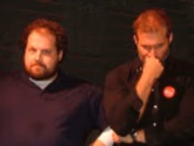 Jordan Gelber (formerly of Avenue Q) and Marc Kudisch Photo