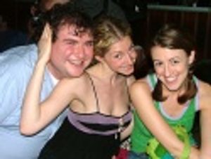 Todd Buonopane, Lauren Molina and Kate Wetherhead
who came out to support their fell Photo