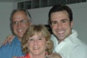 Josh Walden and his mother and father Photo