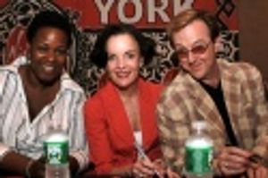 Kecia Lewis-Evans, Jennifer Smith and Edward Hibbert Photo
