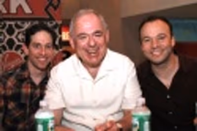 Garth Kravitz, Lenny Wolpe and Danny Burstein Photo