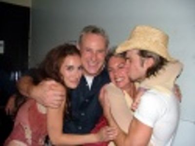 Gavin and Laura share the love with
John Dossett and Michelle Pawk Photo
