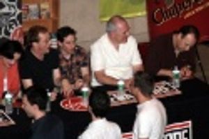 Jennifer Smith, Edward Hibbert, Garth Kravitz, Lenny Wolpe and Danny Burstein Photo