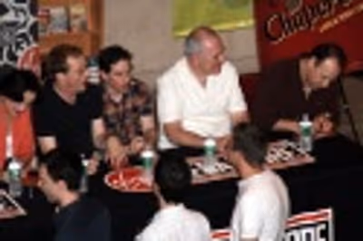 Jennifer Smith, Edward Hibbert, Garth Kravitz, Lenny Wolpe and Danny Burstein Photo
