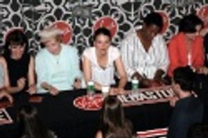 Beth Leavel, Georgia Engel, Sutton Foster, Kecia Lewis-Evans and Jennifer Smith Photo
