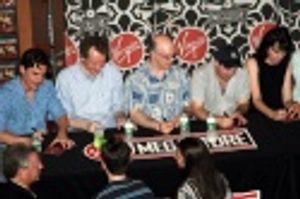 Troy Britton Johnson, Bob Martin, Eddie Korbich, Jason Kravitz and Beth Leavel Photo