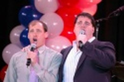 John Treacy Egan and Justin Green of The Producers Photo