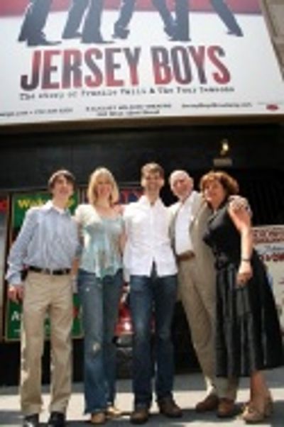 Dennis Chambers, Jenny Lynn Spencer, J. Robert Spencer, Dominic Chianese and Suzy Yen Photo