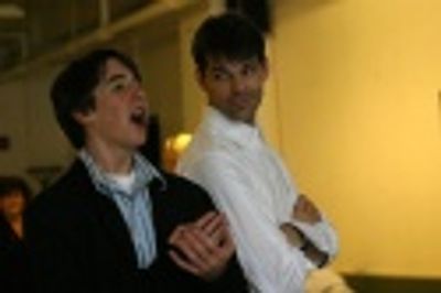 Dennis Chambers and J. Robert Spencer Photo