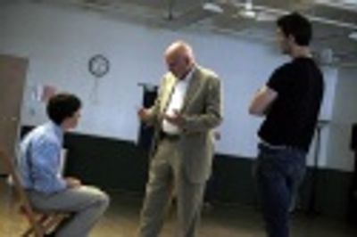 Dennis Chambers, Dominic Chianese and J. Robert Spencer Photo