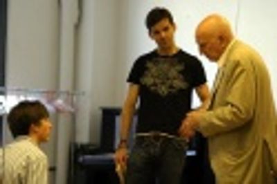 Dennis Chambers, J. Robert Spencer and Dominic Chianese Photo