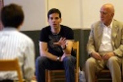 Dennis Chambers, J. Robert Spencer and Dominic Chianese
 Photo