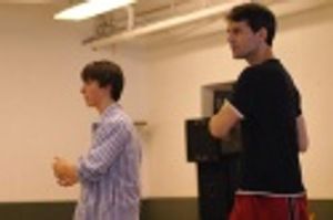 Dennis Chambers and J. Robert Spencer Photo