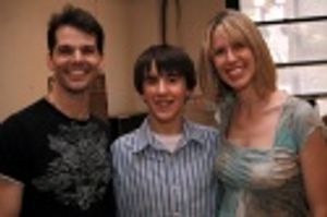 J. Robert Spencer, Dennis Chambers and Jenny Lynn Spencer Photo