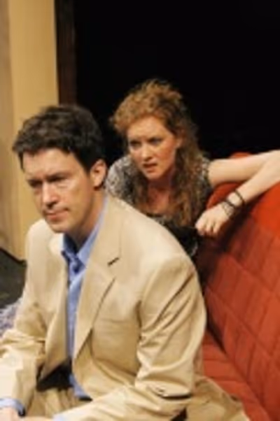 Patrick Melville (as Paul) and Wrenn Schmidt (as Jenny) Photo