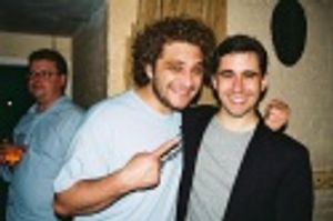 Jeff Marx (Avenue Q co-writer) and John Lloyd Young Photo