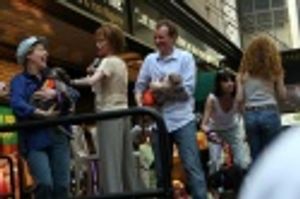 Georgia Engel, Mary Tyler Moore, Bob Martin, Beth Leavel and Bernadette Peters Photo