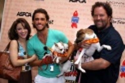 Jenn Gambatese, Josh Strickland and Shuler Hensley
 Photo