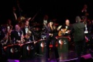 Frances Ruffelle with the George Gee Big Band Photo
