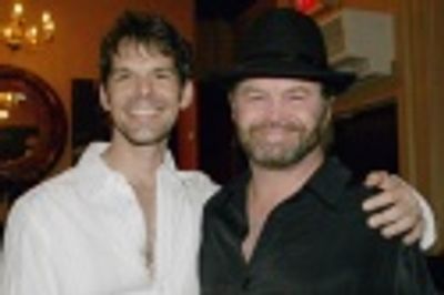 J. Robert Spencer and Mickey Dolenz Photo
