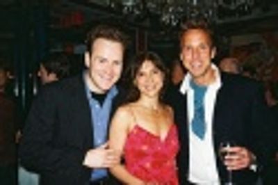 Forbidden Broadway cast members Jared Bradshaw, Jeanne Montano and Michael West

 Photo
