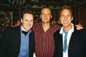 Forbidden Broadway cast members Jared Bradshaw, Bill Selby and Michael West
 Photo