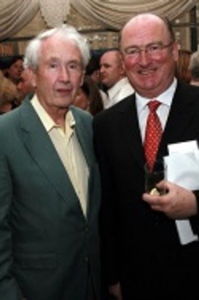 Frank McCourt and Seamus O'Grady Photo