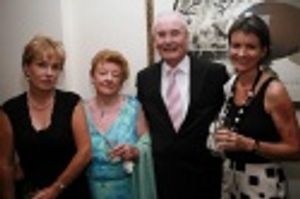 Alma Hynes, Carmel Hynes, Tim O'Connor (Consul General of Ireland), and Aedhmar Hynes Photo