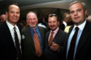 Steven Collins, John Cronogue, Mark Montague, and David M.J. Nolan Photo