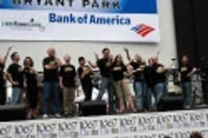 Cast members of The Drowsy Chaperone Photo