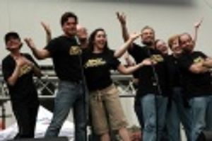 Cast members of The Drowsy Chaperone Photo