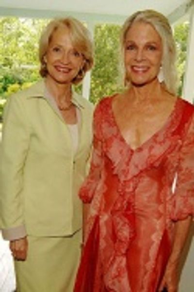 Ruth Appelhof, Guild Hall Exec. Dir. and Frances Hayward Photo