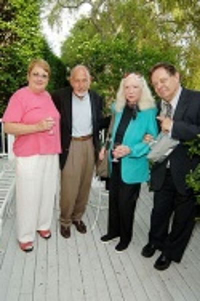 Lora Nelson, Maysles Institute, Albert Maysles and Terry Kipper
 Photo