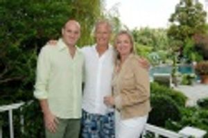 Director Mike Sucsy with Bouvier and Eva Beale Photo