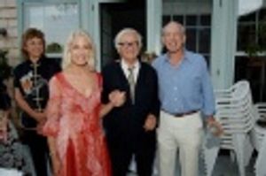  Frances Hayward, Albert Maysles and Mickey Straus, Chairman Guild Hall Photo