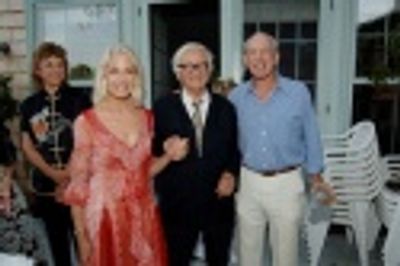 Frances Hayward, Albert Maysles and Mickey Straus, Chairman Guild Hall Photo