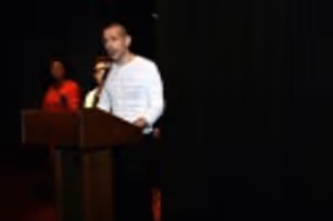 James Gavin (author, Intimate Nights) introduces the unveiling of Kiki & Herb's wax s Photo