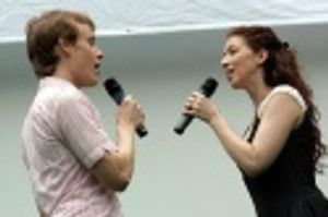 Carrington Vilmont and Rebecca Pitcher Photo