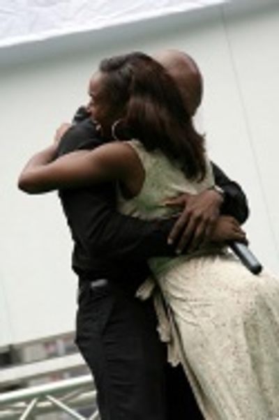 Clifton Oliver and Saycon Sengbloh Photo