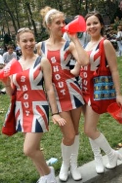 Shout! Squad: Holly Burton, Lauren Ruff and Katie Johnston Photo