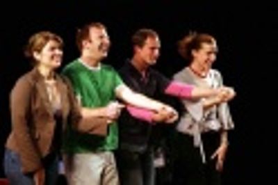 Heidi Blickenstaff, Hunter Bell, Jeff Bowen and Susan Blackwell Photo