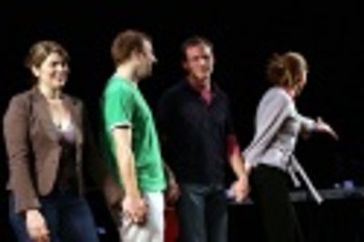 Heidi Blickenstaff, Hunter Bell, Jeff Bowen and Susan Blackwell
 Photo