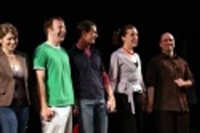 Heidi Blickenstaff, Hunter Bell, Jeff Bowen, Susan Blackwell and Larry Pressgrove Photo