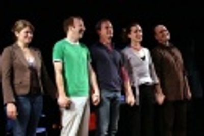 Heidi Blickenstaff, Hunter Bell, Jeff Bowen, Susan Blackwell and Larry Pressgrove
 Photo