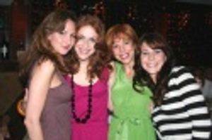 The "Jersey Girls:" Heather Ferguson, Erica Piccininni, Jennifer Naimo and Sara Schmi Photo